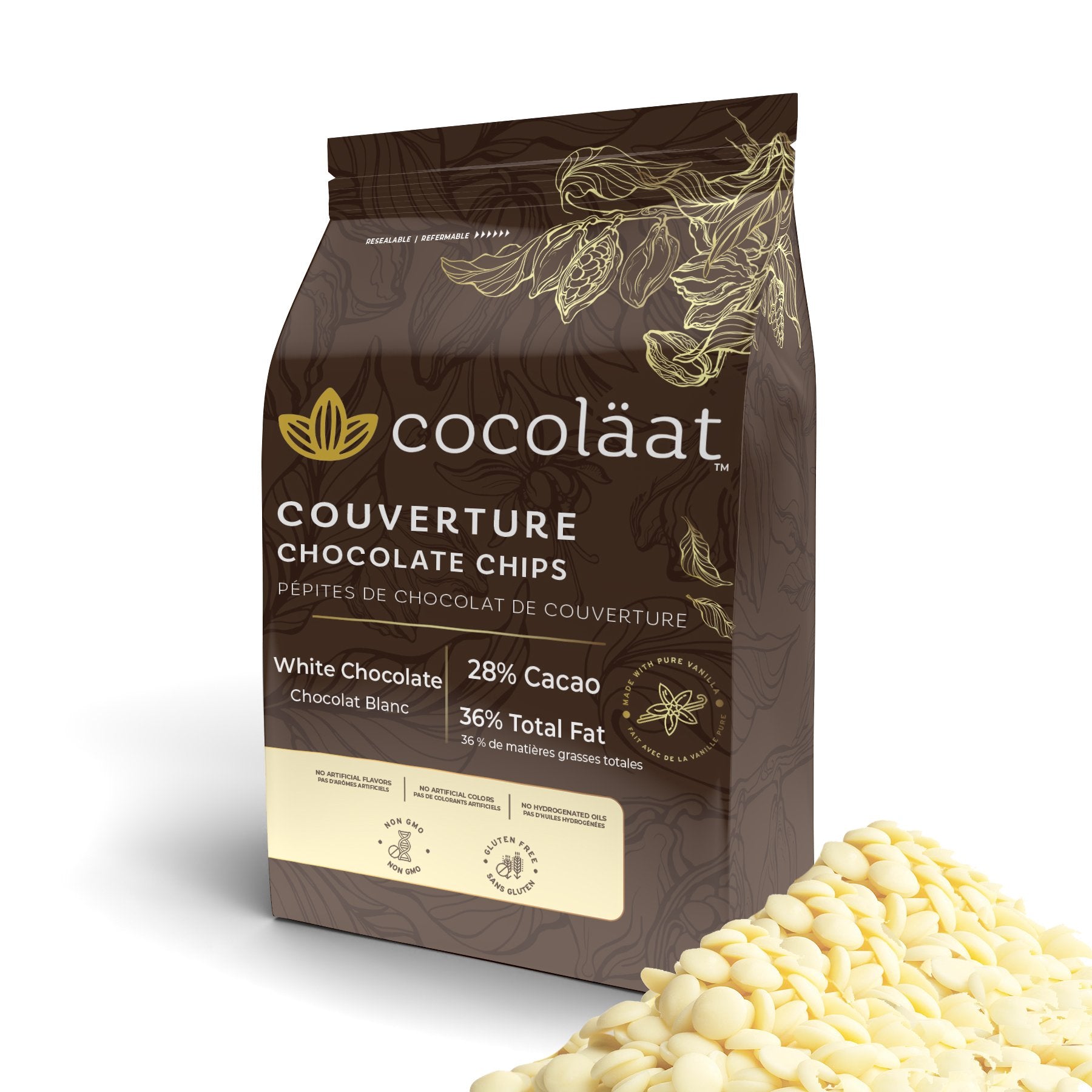 White Couverture Chocolate | 28% Cocoa