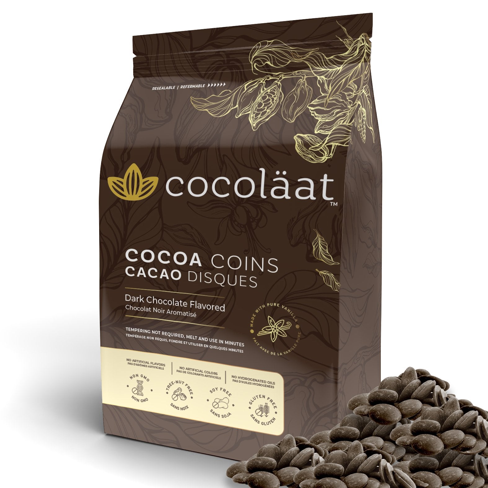 Cocoa Coins - Dark Chocolate Flavored