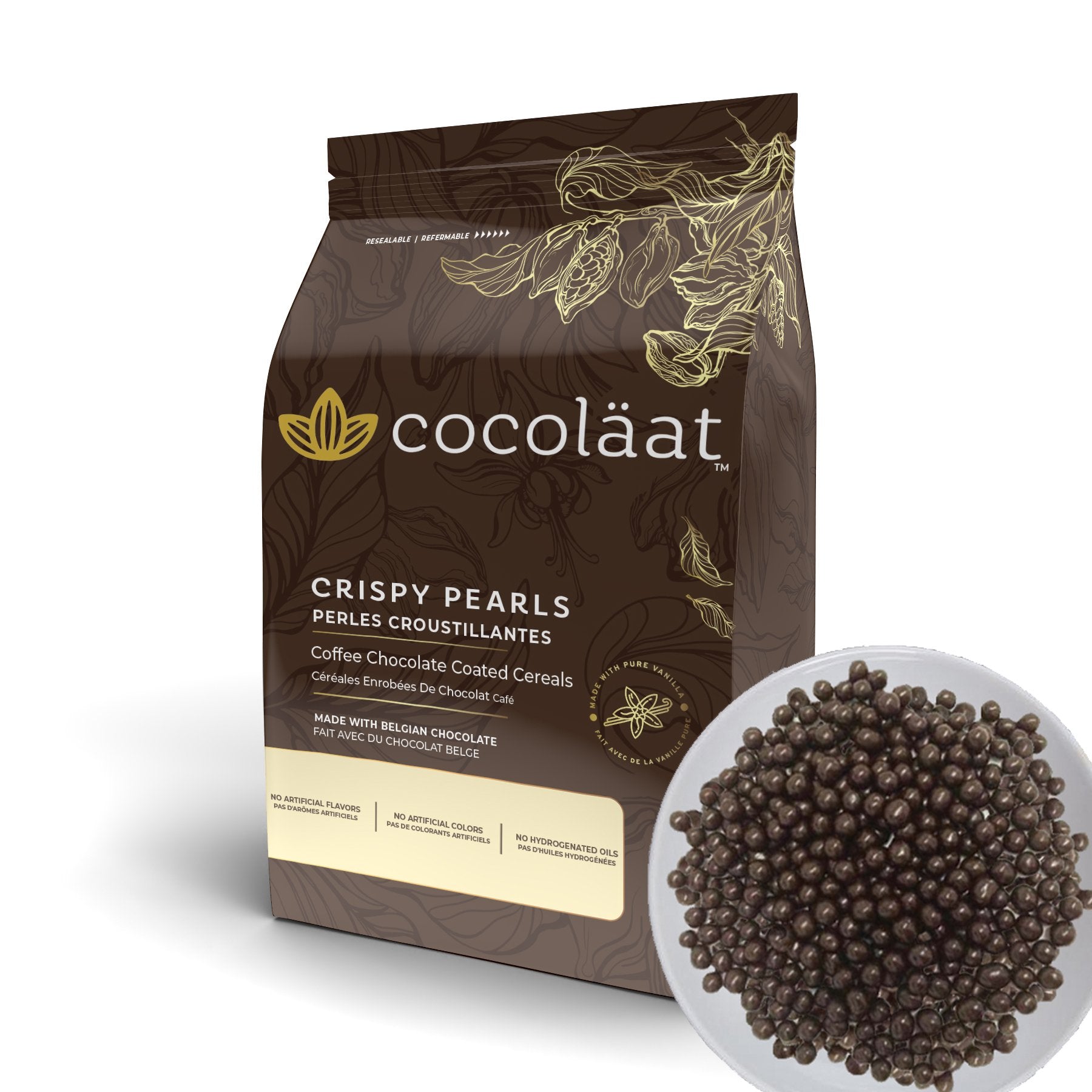 Chocolate Pearls Decor | Coffee Flavored Chocolate