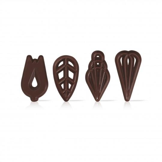 4 Shape Dark Chocolate Assortment   | 315 Count